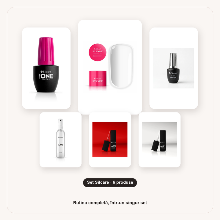 ZEA bundle polished square — ZEA Manichiură Completă Premium