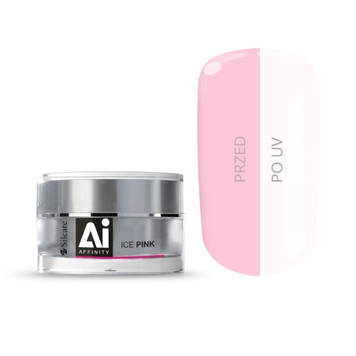 Gel Affinity Ice Pink Silcare 15g