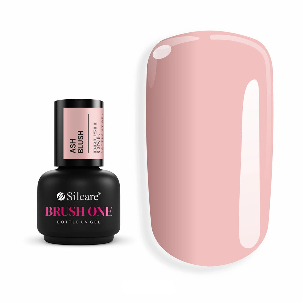 Gel Brush One Ash Blush Silcare 15g