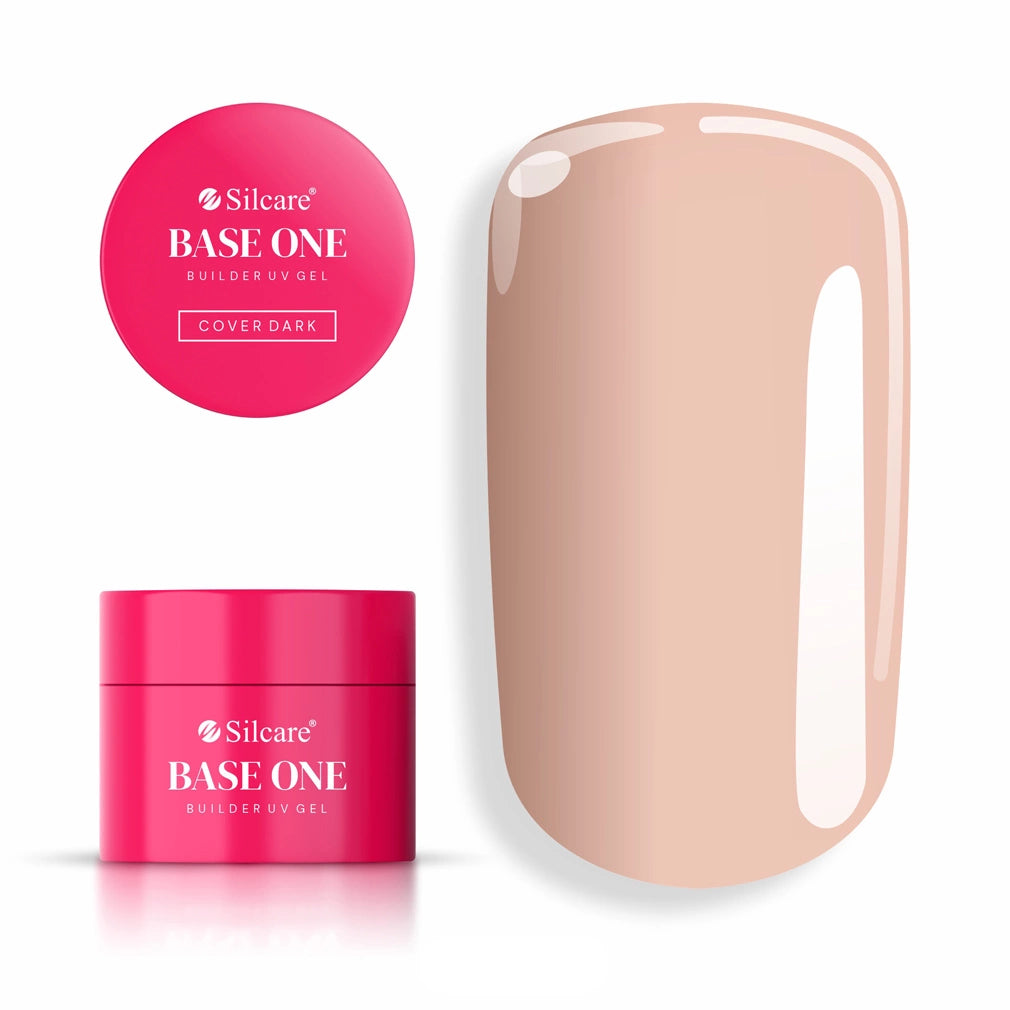 Gel constructor Base One Cover Dark Silcare 15g
