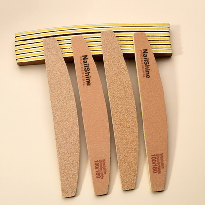 Pile Unghii 100/180 — Set 4 buc pentru Gel Acasă | ZEA